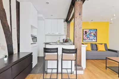 Plan de l'établissement Superb Apartment Quartier Republique Free Netflix