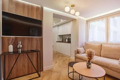 Cuisine ou kitchenette dans l'établissement Residence AC Champs de Mars Eiffel Tower by Studio Prestige