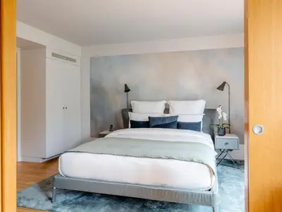 Un ou plusieurs lits dans un hébergement de l'établissement Hotel de Pourtales