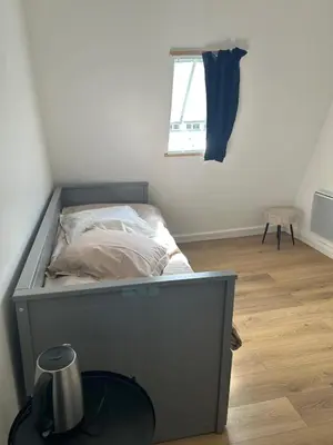 Un ou plusieurs lits dans un hébergement de l'établissement Nice flat near Montmartre !