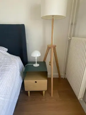 Un ou plusieurs lits dans un hébergement de l'établissement A nest in Paris - 60m2 - 3 rooms