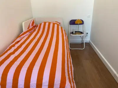 Un ou plusieurs lits dans un hébergement de l'établissement A nest in Paris - 60m2 - 3 rooms