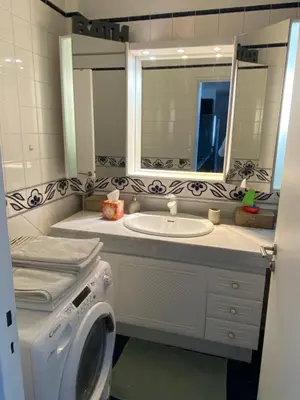 Salle de bains dans l'établissement A nest in Paris - 60m2 - 3 rooms