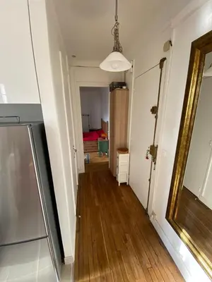 Plan de l'établissement Appartement de charme F2, Porte St Cloud