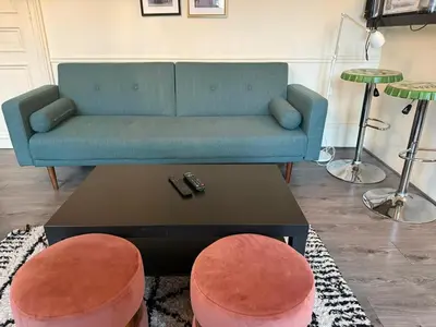 Coin salon dans l'établissement Royal Pereire - Paris 17ème