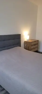 Un ou plusieurs lits dans un hébergement de l'établissement 3 bedrooms apartment Paris 16 - Michel Ange