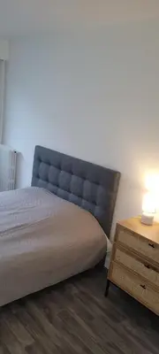 Un ou plusieurs lits dans un hébergement de l'établissement 3 bedrooms apartment Paris 16 - Michel Ange