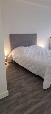 Un ou plusieurs lits dans un hébergement de l'établissement 3 bedrooms apartment Paris 16 - Michel Ange