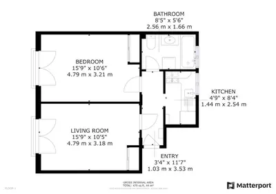 Plan de l'établissement Cosy, Montparnasse-Pte Versailles-Tour Eiffel