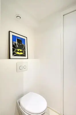 Salle de bains dans l'établissement Appartement Montmartre