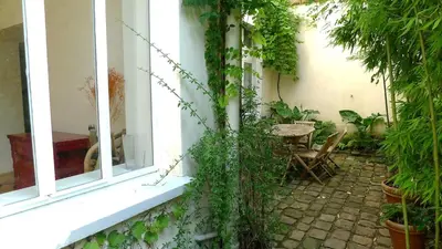 Jardin de l'établissement Parisian Loft & Secret Garden