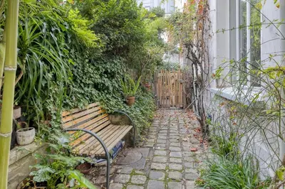 Jardin de l'établissement Parisian Loft & Secret Garden