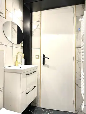 Salle de bains dans l'établissement Apartment - Paris 11th
