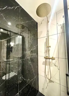 Salle de bains dans l'établissement Apartment - Paris 11th