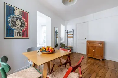 Plan de l'établissement Cosy Apartment with 270 degrees view on Paris streets