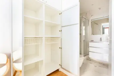 Salle de bains dans l'établissement Passy Trocadéro Chic