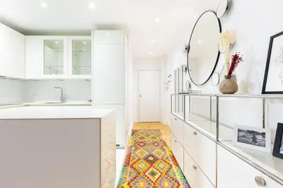 Cuisine ou kitchenette dans l'établissement Passy Trocadéro Chic