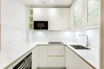 Cuisine ou kitchenette dans l'établissement Passy Trocadéro Chic