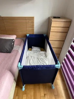 Un ou plusieurs lits dans un hébergement de l'établissement Appartement 3 pièces avec parking 8 people
