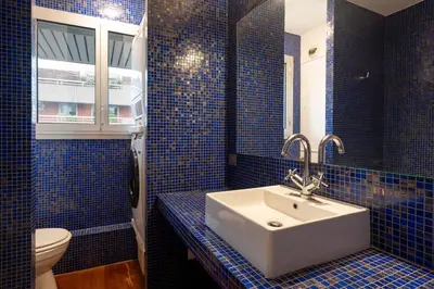 Salle de bains dans l'établissement Elegant 100m2 apartment
