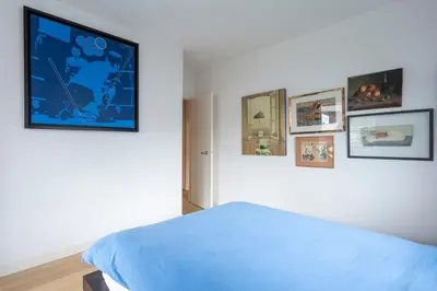 Télévision ou salle de divertissement dans l'établissement Elegant 100m2 apartment