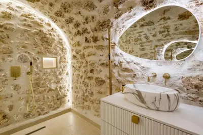 Salle de bains dans l'établissement B1 Beautiful, Luxury Near Eiffel Tower Sleeps AC