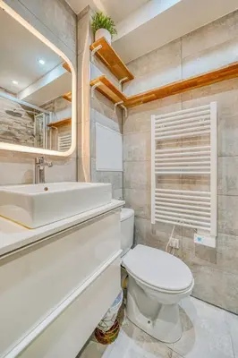 Salle de bains dans l'établissement Apartment in Paris 17th District