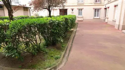 Jardin de l'établissement Modern and cozy studio 2 minutes from Porte d'Orléans