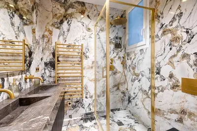 Salle de bains dans l'établissement Serviced Apartment - 6 Guests - Champs-Élysées