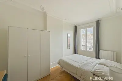 Un ou plusieurs lits dans un hébergement de l'établissement Flexliving - whole house - Gabriel Peri