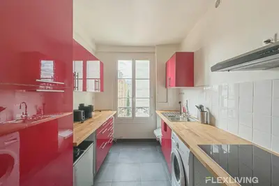 Cuisine ou kitchenette dans l'établissement Flexliving - whole house - Gabriel Peri