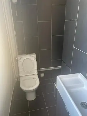 Salle de bains dans l'établissement Fantastic apartement & terrace Paris Montparnasse
