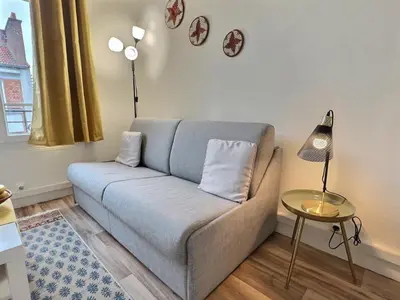Coin salon dans l'établissement Studio Paris 14ièm-Montrouge