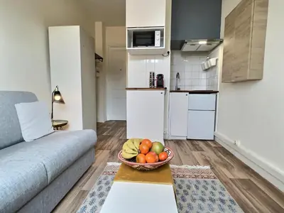 Cuisine ou kitchenette dans l'établissement Studio Paris 14ièm-Montrouge