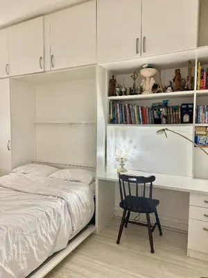 Un ou plusieurs lits dans un hébergement de l'établissement Small Cosy Studio in Paris