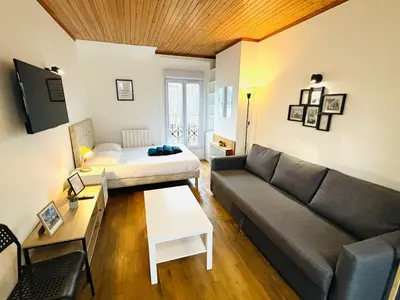 Coin salon dans l'établissement Appartement porte de Saint Ouen
