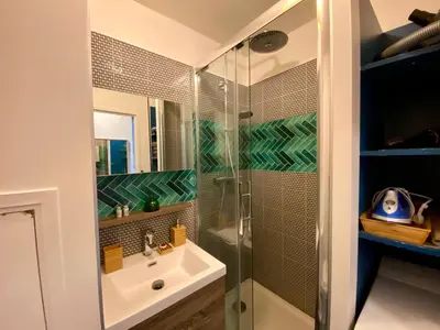Salle de bains dans l'établissement Appartement Censier Monge
