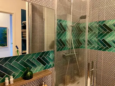 Salle de bains dans l'établissement Appartement Censier Monge