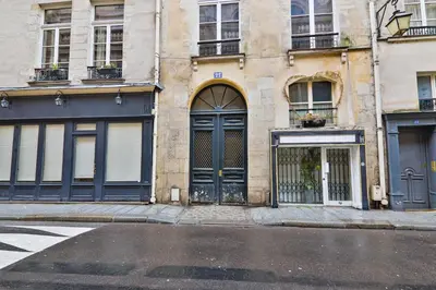 Plan de l'établissement Élégant Studio Appartement Quartier Ile Saint Louis Free Netflix
