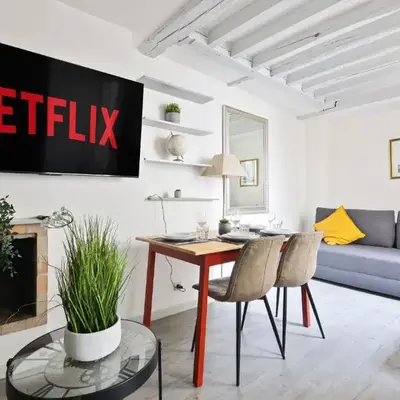Élégant Studio Appartement Quartier Ile Saint Louis Free Netflix