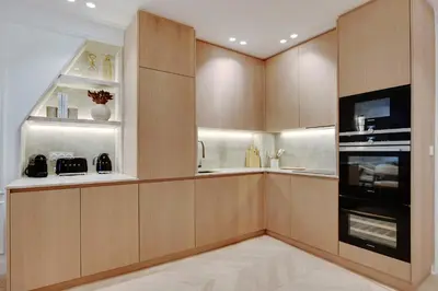 Cuisine ou kitchenette dans l'établissement Pick A Flat's apartment in Opéra- Rue Lafitte