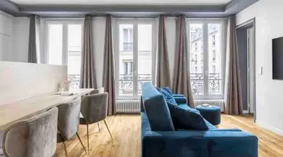 Coin salon dans l'établissement Paris Cozy Apartment 15th Dist- EIFFEL TOUR