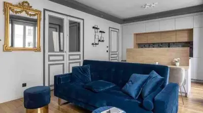 Coin salon dans l'établissement Paris Cozy Apartment 15th Dist- EIFFEL TOUR