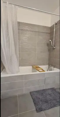 Salle de bains dans l'établissement Le Central - Bel appartement lumineux proche Paris