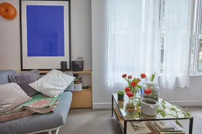 Coin salon dans l'établissement Chez Julie - République