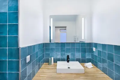 Salle de bains dans l'établissement Apt 1BDR 4PAX - Bastille