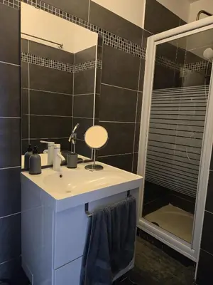 Salle de bains dans l'établissement Cosy 1-bedroom apartment - Paris 17
