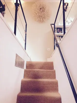 Plan de l'établissement Dupleix 75m2 sur cour arborée