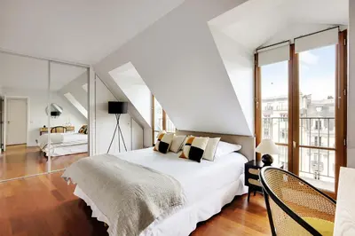 Un ou plusieurs lits dans un hébergement de l'établissement Prestige Avenue Kléber