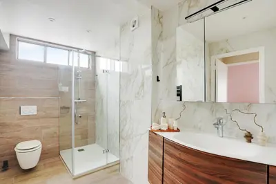 Salle de bains dans l'établissement Prestige Avenue Kléber
